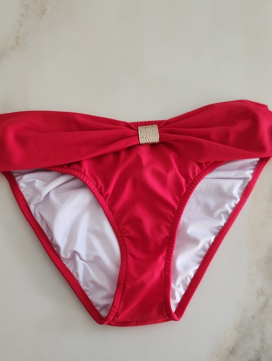 VENUS Other - VENUS Red Bikini Bottom with Gold Accent